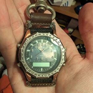 Levi's Silver Tone Quartz Wrist Watch